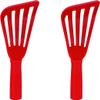 Maine Man Silicone Fish Spatula, Non-Stick Angled Turners, For Delicate Foods, Draining Liquids, And Everyday Cooking, Set Of 2 view 1