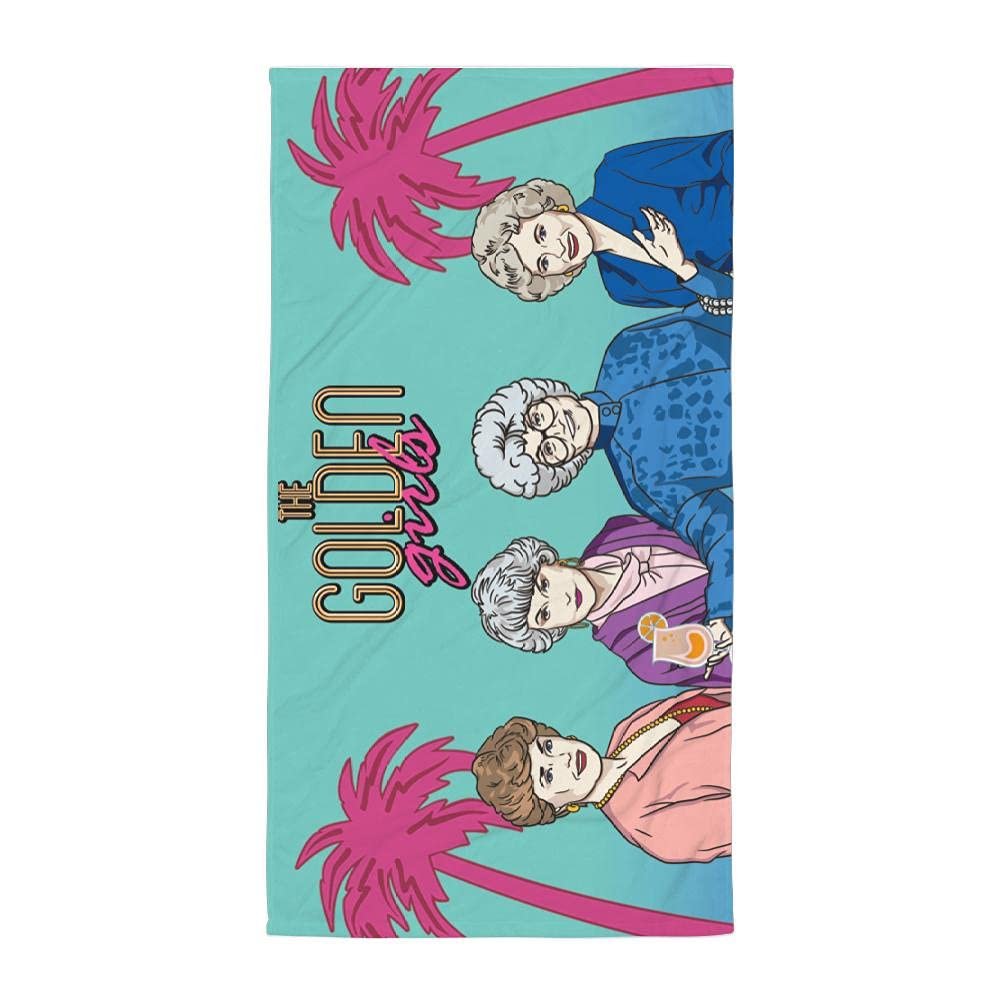 ABC The Golden Girls Miami Beach Towel