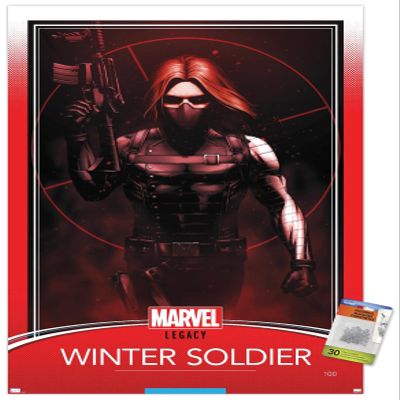 Marvel Comics - Winter Soldier - Tales of Suspense #100 Variant Wall Poster with Pushpins