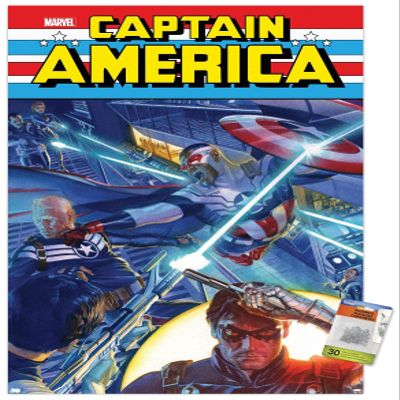 Marvel Comics - Winter Soldier - Captain America: Sam Wilson #7 Wall Poster with Pushpins