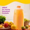 EcoQuality Empty Plastic Juice Bottles with Tamper Evident Caps 64 OZ - Half Gallon, Smoothie Bottles - Ideal for Juices, Milk, Smoothies, Picnic's and even Meal Prep Juice Containers (108) view 4