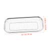 Cabilock 1pc Stainless Steel Strainer Basket Practical Kitchen Tool for Draining Fruits Vegetables and Tableware for Efficient Water for Home and Party Use view 2
