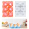 Rolin Roly Egg Holder Tray Epoxy Mold Egg Storage Container Mould Kitchen Silicone Egg Holder Storage Box Resin Mold for DIY Art Crafts Refrigerator Countertop Display Home view 1