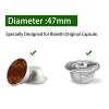 Coffee Capsule, Reusable Compatible Refillable Coffee Filter Basket with Spoon Brush Gaskets for 3A-C273E for Coffee Filter Cone view 4