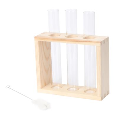 Hydroponic Plants Pot Glass Planter Wall-Mounted Tube Flower Vase Glass Tube Hanging Plant