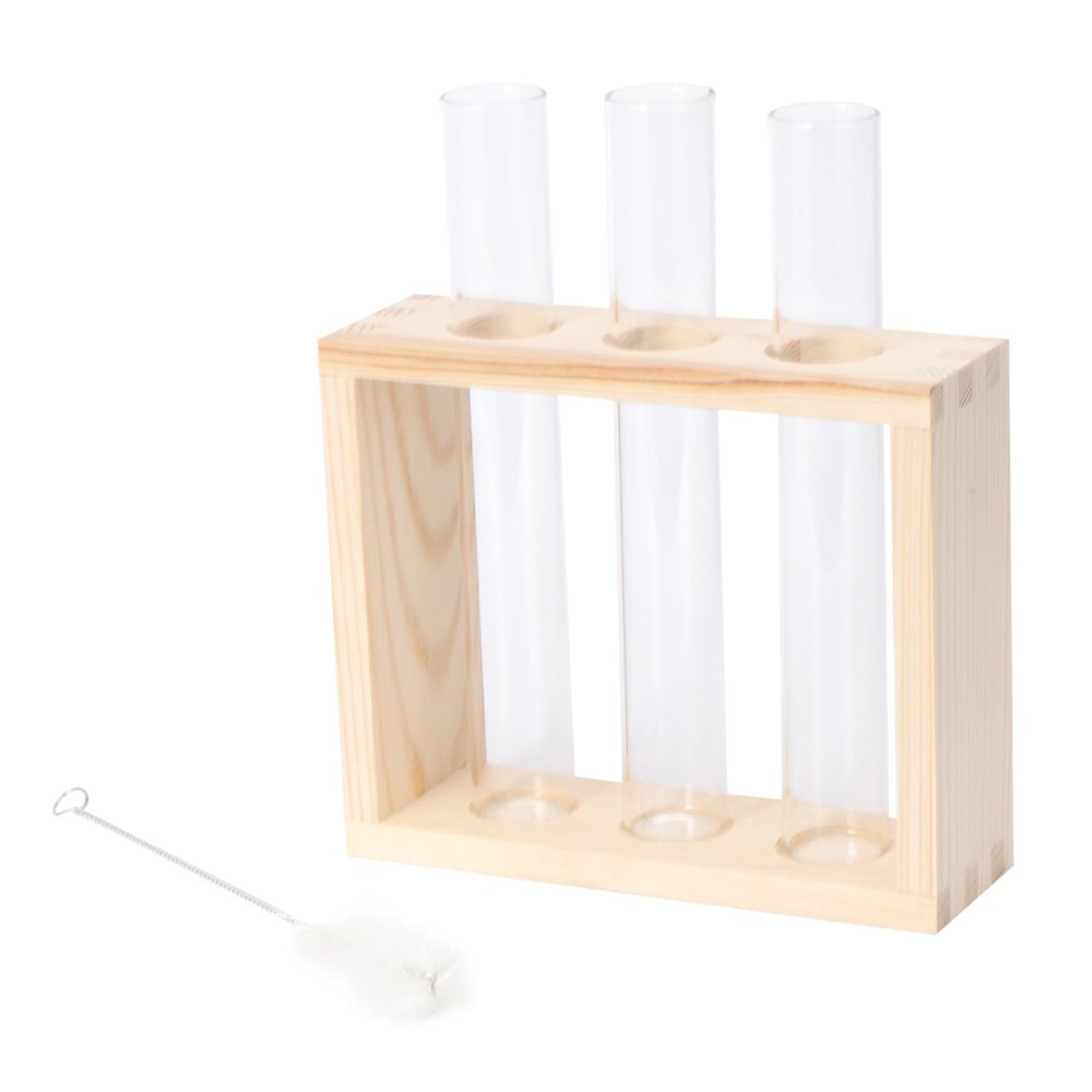Hydroponic Plants Pot Glass Planter Wall-Mounted Tube Flower Vase Glass Tube Hanging Plant
