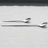 Nagao Tsubamesanjo Shaved Ice Spoons, Short, Set of 12, 4.3 inches (11.1 cm), 18-8 Stainless Steel, Made in Japan view 3