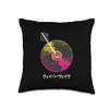 Vaporwave Aesthetic Clothing Japanese letters Throw Pillow view 1