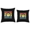 Cool Gamer gifts Retro Vintage gaming Throw Pillow view 3