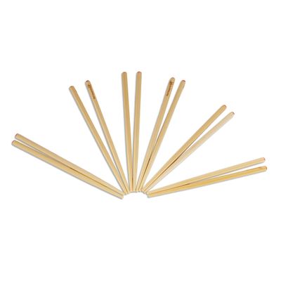 BambooMN Premium 5.9" - Mini Bamboo Chopsticks, Pocket Sized, Smaller Sized for Training, and Travel - 120 Pairs