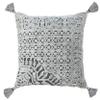 LR Home PILL-07810 Throw Pillow, 20" x 20", Dark Gray view 1