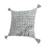 LR Home PILL-07810 Throw Pillow, 20" x 20", Dark Gray view 4