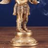 SHIVAJI ARTS Radha Krishna Statue, 18 cm Hand Painted Cultured Marble Radha Krishna Sculpture, Hindu Gods of Love, Hindu Marriage, White, Rainbow, 2 X 5 X 7 Inches view 1