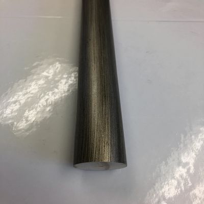1 3/8 Inch Diameter Drapery Wood Smooth Curtain Rod 6 Ft (Silver)