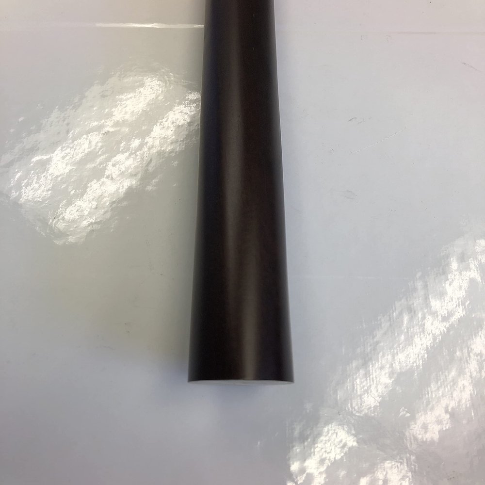 1 3/8 Inch Diameter Drapery Wood Smooth Curtain Rod 8 Ft (Espresso)
