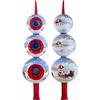 Joy To The World Zakopane Sleigh Ride Finial Polish Glass Christmas Tree Topper view 3