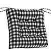 QIAOH Chair Cushions with Ties 1 Pack, Chair Seat Cushions, Chair Pads with Ties, Dining Indoor Chair Pads with Full-Length Ties for Non-Slip Support view 1