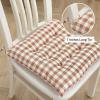 QIAOH Chair Cushions with Ties 1 Pack, Chair Seat Cushions, Chair Pads with Ties, Dining Indoor Chair Pads with Full-Length Ties for Non-Slip Support view 3