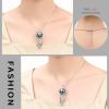 Cremation Jewelry Dream Net Urn Pendant Necklace with Hollow Urn Cremation Jewelry for Ashes Dream Catcher Shape view 3
