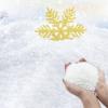 TURNMEON 30 Ounces Fake Artificial Snow Powder Christmas Tree Decorations, Sparkling Dry Plastic Faux Snowflakes for Christmas Decorations Home, Village Displays, Holiday Winter Crafts,Slime Supplies view 1