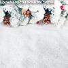 TURNMEON 30 Ounces Fake Artificial Snow Powder Christmas Tree Decorations, Sparkling Dry Plastic Faux Snowflakes for Christmas Decorations Home, Village Displays, Holiday Winter Crafts,Slime Supplies view 3