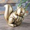 DSQK Originality Home Decoration and Metal Crafts Cute Squirrel Piggy Bank view 4