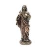 Veronese Design 8 1/4" Tall Sacred Heart of Jesus Cold Cast Bronzed Resin Statue Religious Sculpture Home Decor Gift view 1