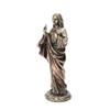 Veronese Design 8 1/4" Tall Sacred Heart of Jesus Cold Cast Bronzed Resin Statue Religious Sculpture Home Decor Gift view 3