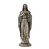 Veronese Design 8 1/8" Tall Immaculate Heart of Mary Cold Cast Bronzed Resin Sculpture Religious Figurine Spiritual Collectibles view 1