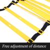 Agility Ladder Adjustable Agility Ladder, Speed Training Ladder,Flexibility Football Sports Speed Ladder, for Kid/Adults Outdoor Training view 3