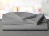 Mr Pandaa 100% American Supima Cotton 800 Thread Count Sheet Set, Ultra Crisp, Sateen Weave Hotel Collection, 19" Deep Pockets - Queen-Light Grey view 1