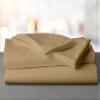 Mr Pandaa 100% American Supima Cotton 800 Thread Count Sheet Set, Ultra Crisp, Sateen Weave Hotel Collection, 13" Deep Pockets - Twin-Taupe view 1