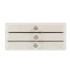 Cabilock 1pc Multi-grid Plastic Jewelry Case Earring Organizer Transparent Design for Home Use Storage Box for Necklaces and Earrings for Desktop Display and Organization view 1