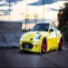 Palmetto Posters 24x36 Poster: Nissan 350z Yellow Sports car 122639 view 1