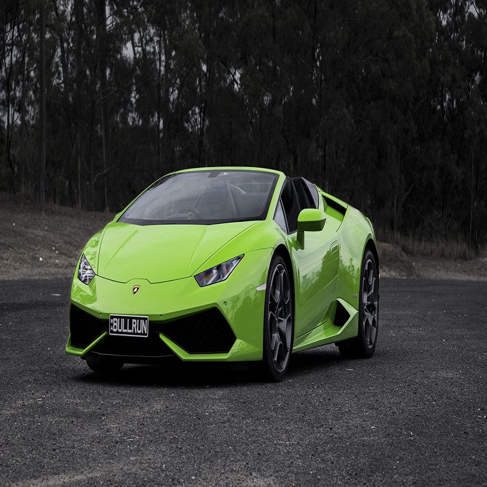 Palmetto Posters 24x36 Poster: Lamborghini Huracan lp610 4 Green Side View 110462