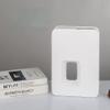Ceramic Joe Rectangular Hollow Vase Handmade Decorative Vase for Modern Living Room (White-A) view 2