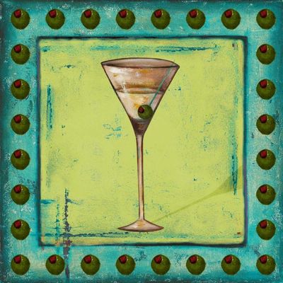 ArtExpert Olive Coctelito by Patricia Pinto - 16x16 Art Print Poster