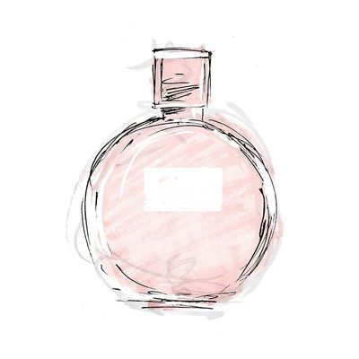 ArtExpert Pink Perfume Mate by OnRei - 16x16 Art Print Poster