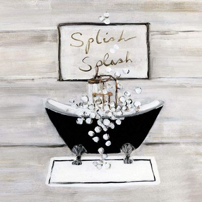 ArtExpert Splish Splash by Sally Swatland - 16x16 Art Print Poster