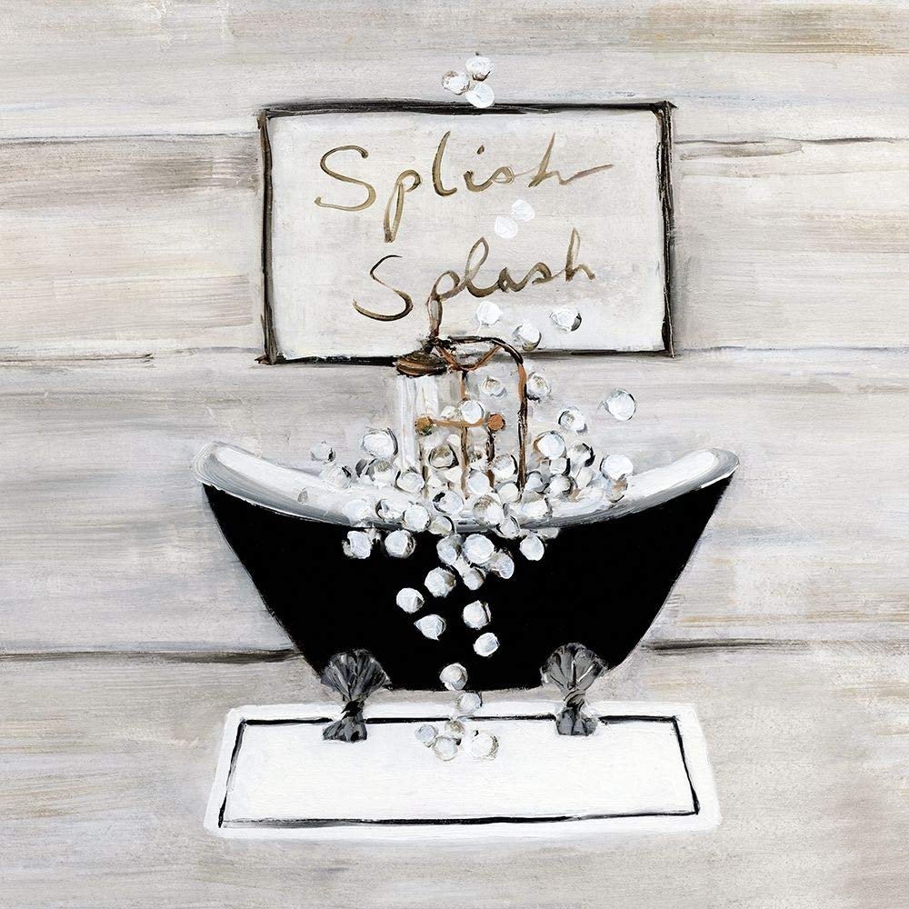 ArtExpert Splish Splash by Sally Swatland - 16x16 Art Print Poster