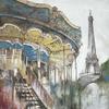 ArtExpert Ferris Wheel by PI Studio - 16x16 Art Print Poster view 1