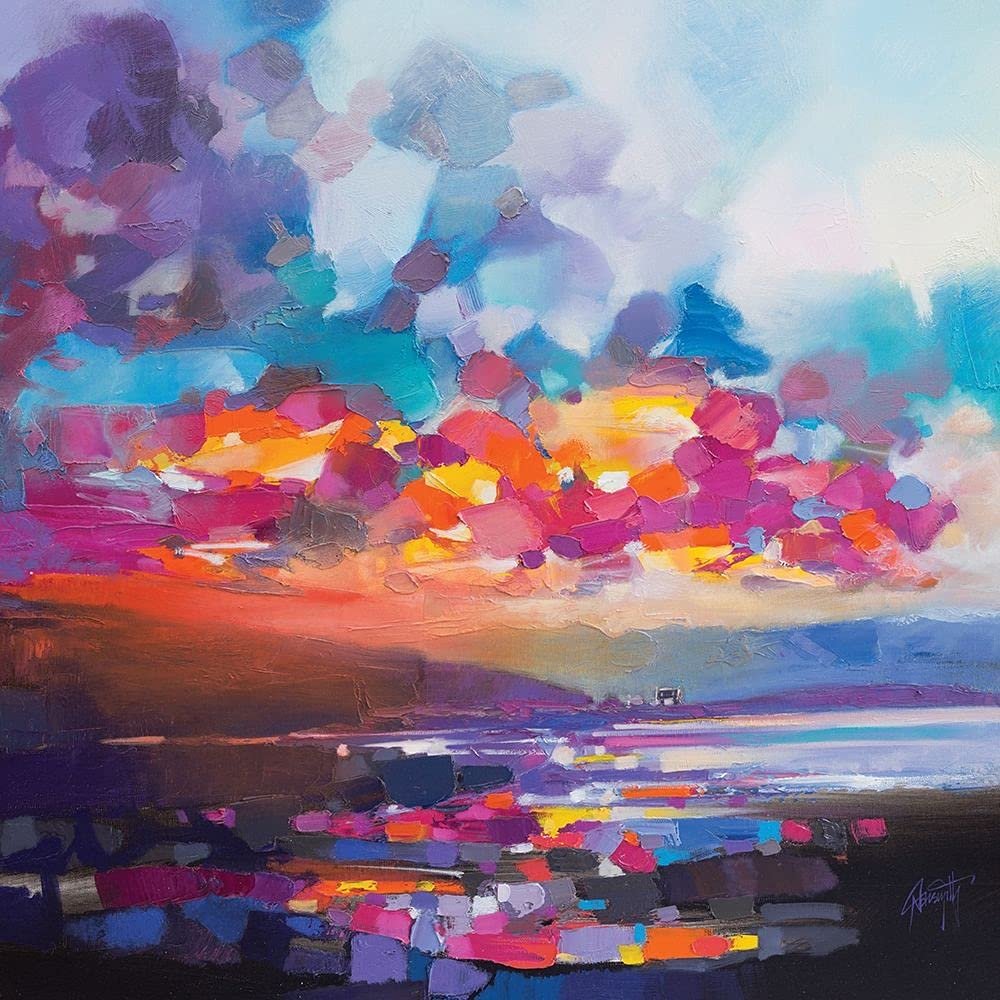 Solitary Cottage by Scott Naismith - 16x16 Art Print Poster
