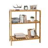 3-Tier Bamboo Bathroom Shelf - Bathroom Storage Shelf Plant Stand Plant Rack Narrow for Kitchen Living Room Balcony view 1