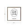 Framed Quotation Wooden Art Signs Positive Quotes Let The Message of Christ Dwell in You Richly. Bible Verse Quote White-C4 18x18cm view 2