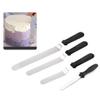 10pcs Stainless Steel Pastry Tool Set Icing Smoother Cake Spatula for Baking Cream Spreader Butter Scraper Textured Patterns Easy to Clean for Cakes and Desserts view 3