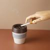 LHTCZZB Ashtray Can Be Washed with Water Aluminum Alloy Material Suitable for Household Decoration Storage Desktop Bedroom Office view 4
