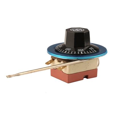 50-300 Degrees Celsius Capillary Dial Thermostat 2-pin Tempering Switch Adjustable Temperature Controller Thermal Protector