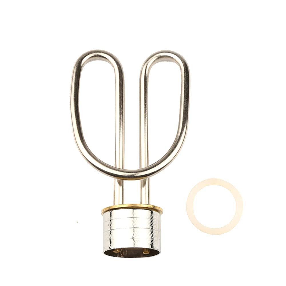 220V 1500W Electric Kettle Heating Tube with 42mm Thread Kettle Heater Element Stainless Steel Heater Pipe Kettle Parts
