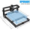 Daedalus 3018 CNC Upgrade Kit, for X-Axis Upgrade & Y-Axis Extension Compatible with Most 3018 CNC Router Machine view 3