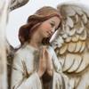 12" Guardian Angel Protecting and Praying with Soldier | Military Home Dcor | Remember to Pray for Deployed Soldiers | Great Gift for Christmas and Birthdays view 3